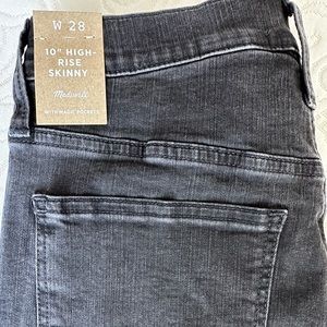 Madewell High Rise Skinny Jeans